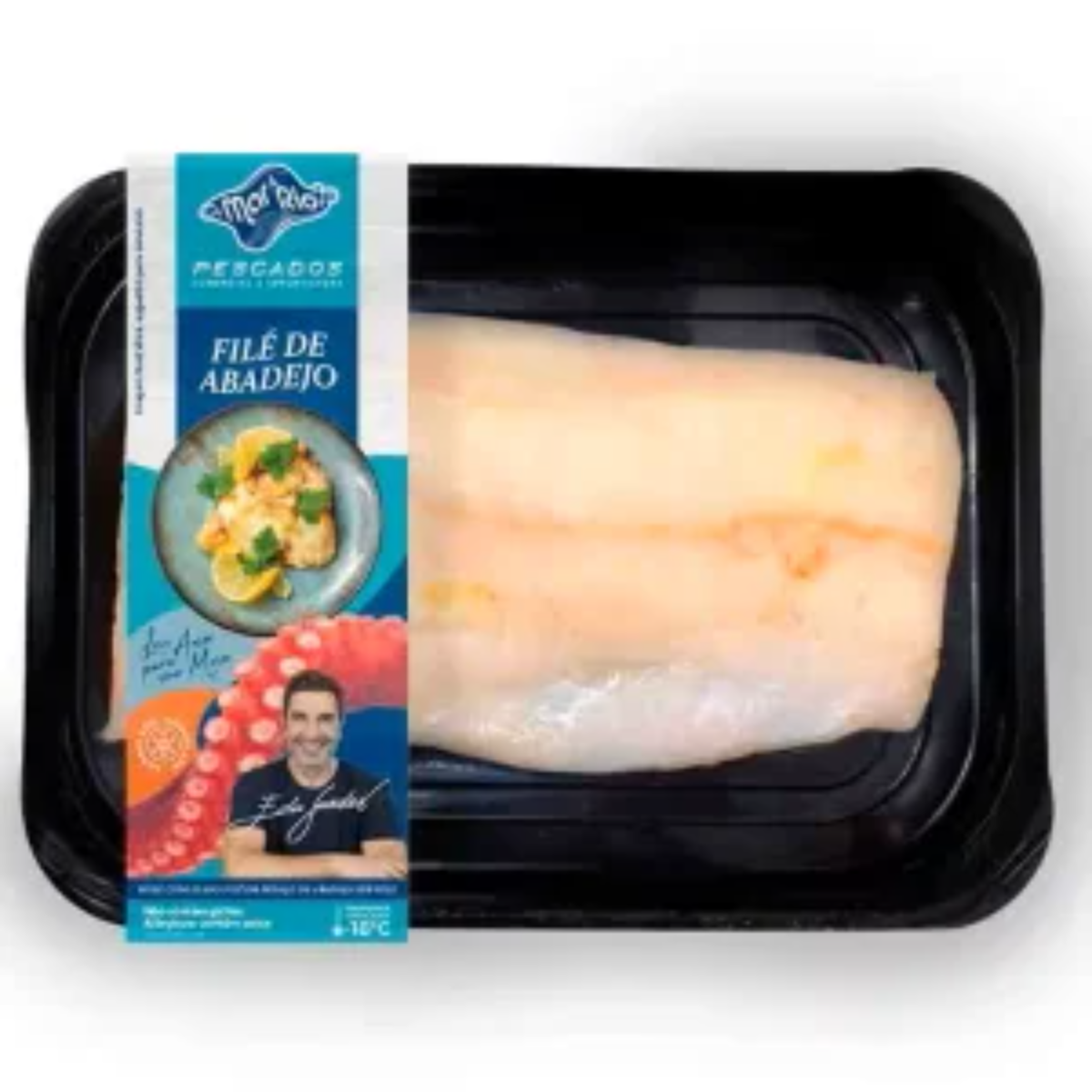 Filé de Peixe Abadejo Mar e Rio Congelado 300g