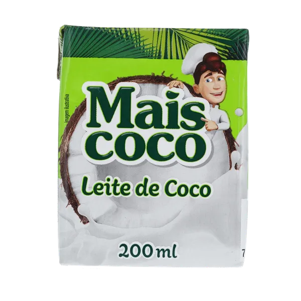 Leite de Coco Mais Coco 200ml - TP