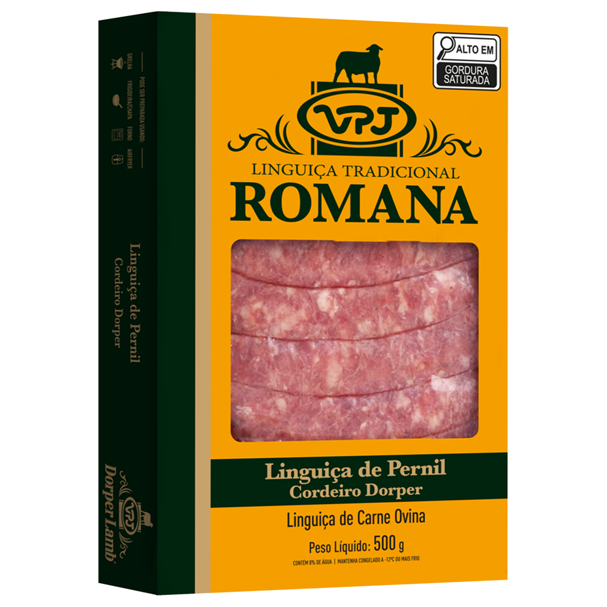 Linguiça Cordeiro VPJ Pernil 500g