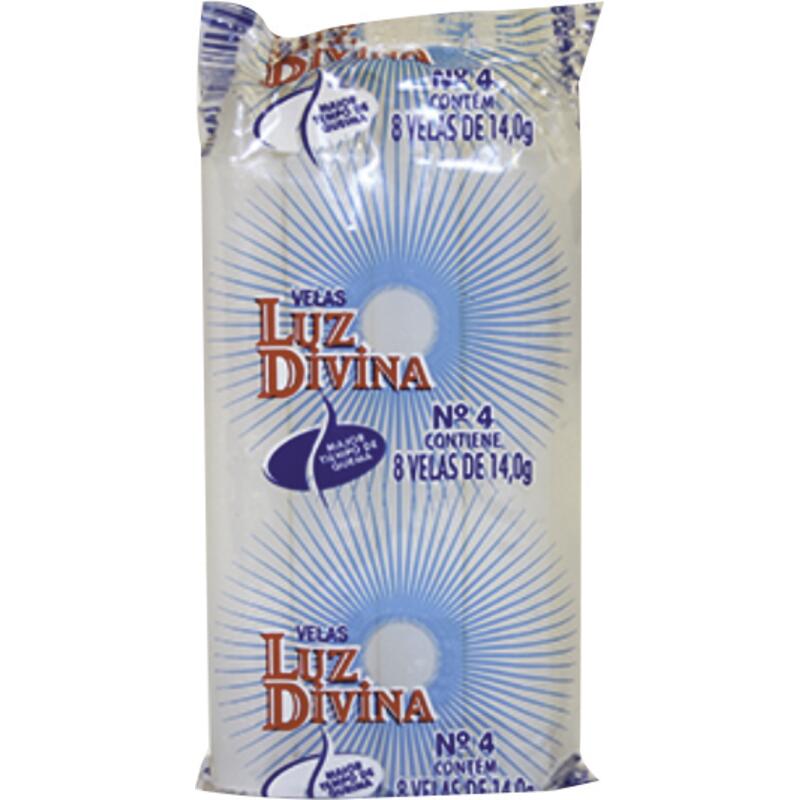 Vela Guanabara Luz Divina Nº04 14g 8 un