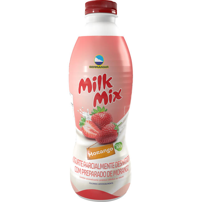 Iogurte Milk Mix Morango 900g