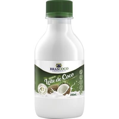 Leite de Coco Brascoco Premium Profissional Frasco 200ml