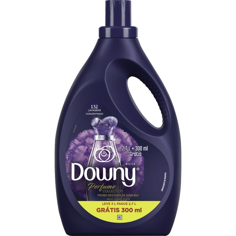 Amaciante para Roupas Concentrado Downy Místico 3L