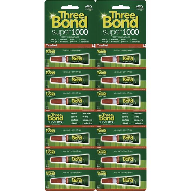 Cola Instantânea Three Bond Super 12x2g