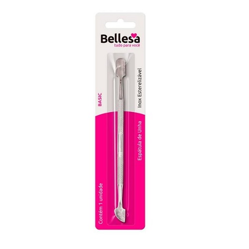 Espatula P/ Cuticula Basic Inox Bellesa