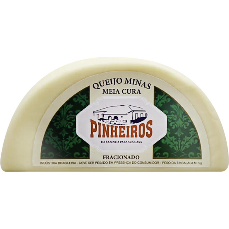 Queijo Meia Cura Pinheiros Frac Preço por quilo no pedaço